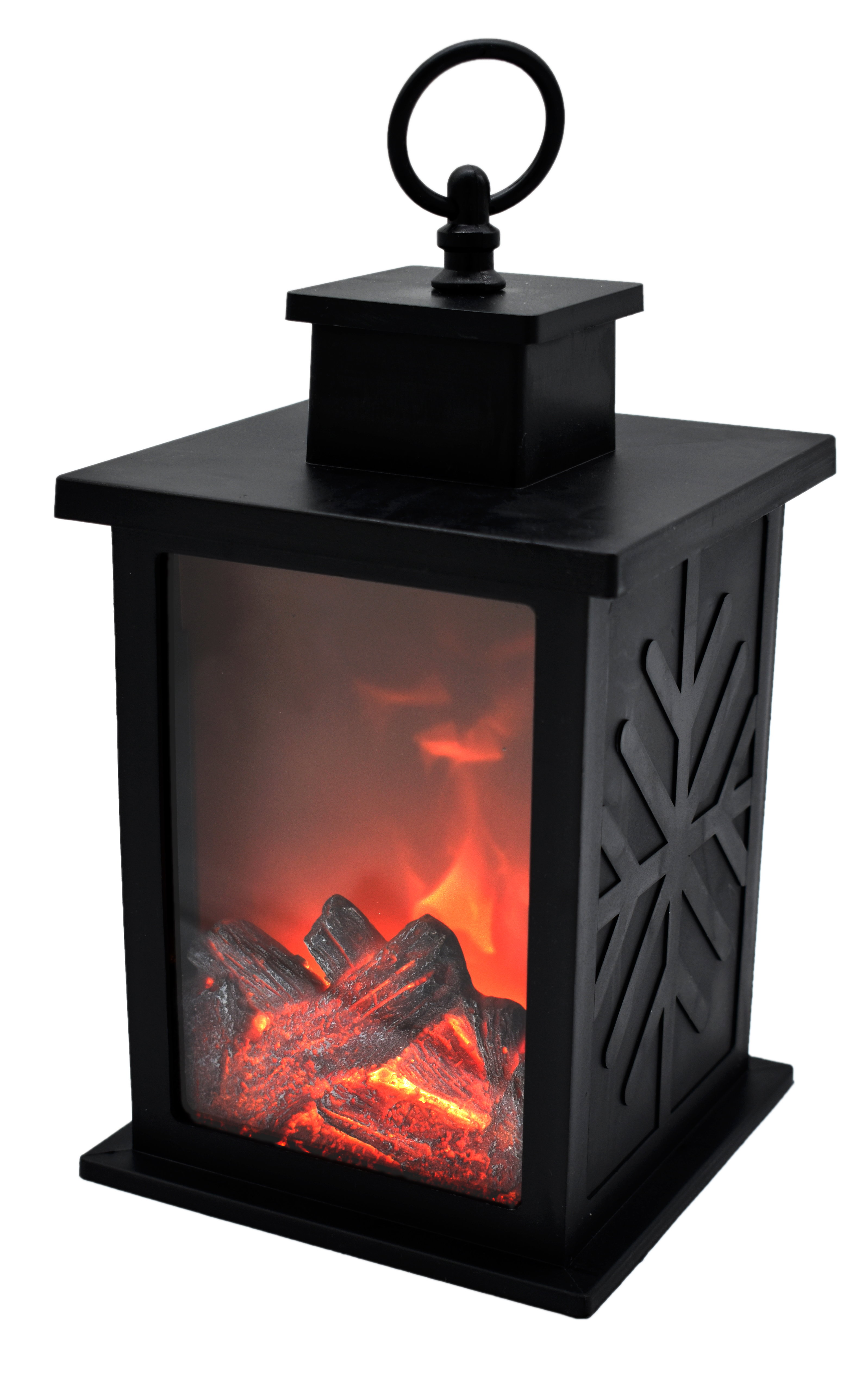 Tischkamin LED Laterne Kaminfeuer Tischfeuer Leuchte Kamin mit